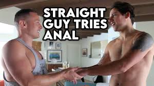 Gay Guy Helps Straight Boy Bottom for First Time - YouTube