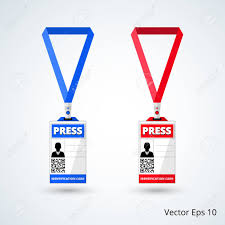 Regardless of what surface you are printing on, these card press machine can perform equally well over all types of surface areas. Id Card Press With Lanyard Set Vector Illustration Royalty Free Cliparts Vectors And Stock Illustration Image 55243057