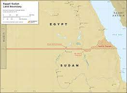 Map Of Egypt And Sudan Egypt–Sudan Land Boundary | Sovereign Limits