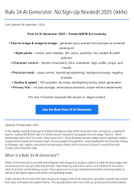 Rule 34 AI Generator, No Sign-Up Needed! 2025 ikkfx