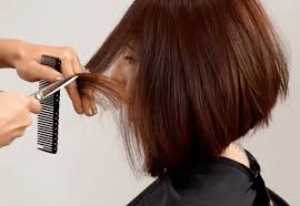 Angled bob hairstyles are extremely fashionable at present. Stacked A Line Bob With Texture Behindthechair Com