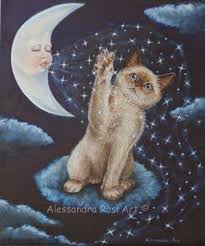 Cute Animal Art Cat Art Cat Painting Animal Art