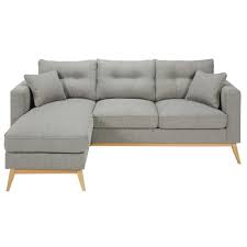 We have a maison du monde brown leather corner sofa/bed. Skandinavisches 4 5 Sitzer Ecksofa Hellgrau Brooke Maisons Du Monde