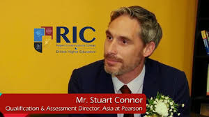 Interview with Mr. Stuart Connor (Qualification & Assessment Director, Asia  at Pearson)