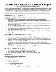 Entry Level Pharmacy Technician Resume New Pharmacy Technician Resume Sample Tips Pharmacy Technician Pharmacy Tech Job Resume Samples