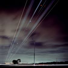 Landing 2 By Science Flickr Lights Sky Plane Sky Airport Light Trails Light Trail Photography Photography