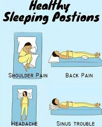 Healthy Sleeping Positions In 2020 Healthy Sleeping Positions Sleeping Positions Body Health