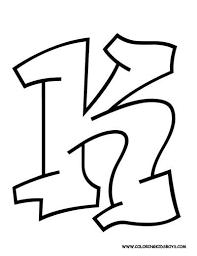 Letter K Graffiti Alphabet Lettering Alphabet Graffiti Lettering