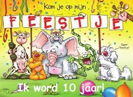 Bekijk Hier De Uitnodigingskaarten 10 Jaar Verjaardag