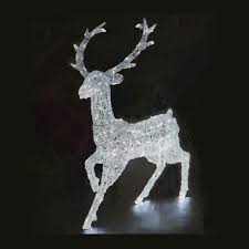 Sign up for free today! 240 Led White Outdoor Animated Acrylic Reindeer Mains Buy Online At Qd Stores