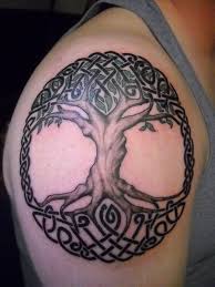 In Tattoo Art A Tree Symbolizes Life And Every Part Has A Deep Meaning The Roots Signify The Strong Foun Tattoos For Guys Celtic Tree Tattoos Tree Tattoo Men