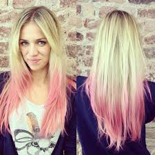 Bleach Hair Salon Blonde Hair Tips Edgy Hair Pink Hair Tips