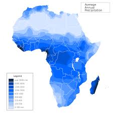 Precipitation Map Of Africa Africa Africa Map Map Und