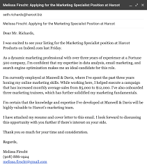 Email cover letter examples for legal professionals. Email Cover Letter How To Build A Cv And Succeed In Your Career Pursuit