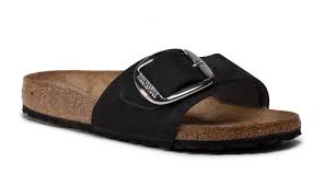 I wonder how well it will hold up over time. Birkenstock Madrid Big Buckle Black 70 1017012 Shooos De