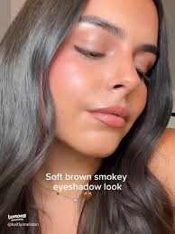 Effortless Smokey Brown Makeup Tutorial 💄✨