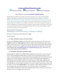 How To Prepare A Resume For Gulf Jobs Middle East Jobs Www Arabw