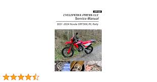 Honda CRF300L Dual Sport  RL Rally Cyclepedia Printed Motorcycle Service  Manual: Cyclepedia Press LLC: 9798345536575: Amazon.com: Books