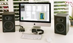 Audioengine A5 Premium Powered Bookshelf Speakers Black Powered Speakers Best Powered Speakers Bookshelf Speakers