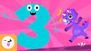 It is the natural number following 2 and preceding 4, and is the smallest odd prime number and the only prime preceding a square number. Number 3 Learn To Count Numbers From 1 To 10 The Number Three Song Youtube