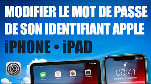 L'iphone 6 reviendra alors comme un. Modifier Le Mot De Passe De Son Identifiant Apple Iphone Ipad Youtube