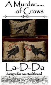 1 x pattern in color blocks 1 x pattern in color symbols. La D Da Murder Of Crows A Cross Stitch Pattern 123stitch