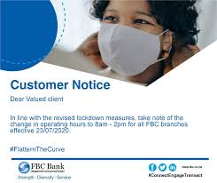 Bank of america private bank: Fbc Holdings Customer Notice Business Operating Hours Facebook
