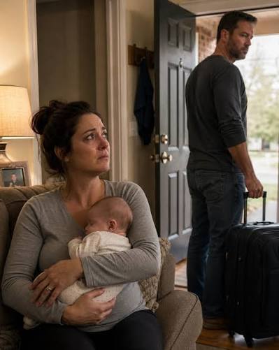 Husband leaves wife for younger woman after birth of son