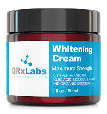 Amazon Com Skin Whitening Cream With 2 Alpha Arbutin Kojic Acid Licorice Root Extract Maximum Strength Brightening For Face Neck Body Dark Spots Hyperpigmentation Melasma And Sun Damage