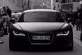 A matte finish hides many of the body's contours from a distance, which makes them much more imposing up close. Audi R8 Black Matte Y Atemberaubende Ideen Facebook