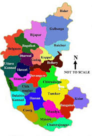 Kannada or north karnataka, map, karnataka. Karnataka Tourism Places To Visit Information On Distances And Importance