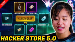 Garena free fire has more than 450 million registered users which makes it one of the most popular mobile battle royale games. Hacker Store 5 0 Free Fire Sooneeta Youtube