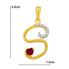 Start your names with special s alphabet images. Buy The Marketvilla 925 Sterling Silver Ruby Red Valentines Gifts Heart In Cz S Alphabet Letter Pendant At Amazon In