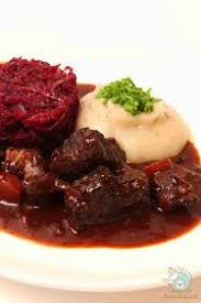 Rotkohl Wild Beilage Schweine Gulasch Wildschweingulasch Gulasch