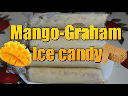 How To Make Mango Graham Ice Candy Youtube Mango Graham Ice Candy How To Make Graham