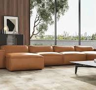 Amazon.com: Valencia Nathan Nappa Leather Couch - 4 Seats ...