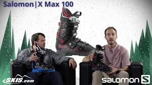 2015 Salomon X Max 100 And 120 Mens Boot Overview By Skisdotcom Youtube