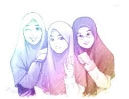 Tapi ane udah lihat airin luar dalam. 98 Gambar Orang Animasi Berhijab Keren Cikimm Com
