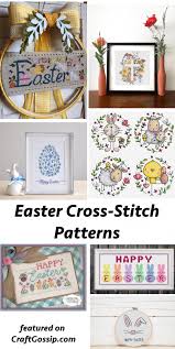 Free easter themed cross stitch patterns. Easter Cross Stitch Patterns Cross Stitch Make House Cool
