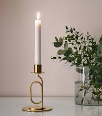 Ikea Parlband Kerzenhalter Kerzenstander Elegant Goldfarben Neu Ebay Kerzenstander Kerzenhalter Kerzen