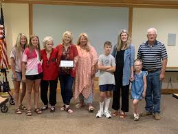 Val Harp of the Hackett Elementary...