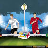Ayer, lunes 16 de junio, jugo portugal vs alemania en el mundial. 1