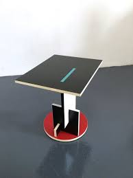 paire gerrit rietveld schroeder cote extremite tables par 20cmodern end tables table bauhaus