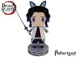 Paperized Crafts Demon Slayer Shinobu Kocho Papercraft Anime Crafts Anime Paper Paper Crafts