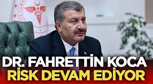 2 ocak 1965), türk hekim, bürokrat ve siyasetçi. Fahrettin Koca Yuksek Risk Devam Ediyor Saglik Afyon Kent Haber