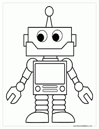 You can also encourage the fussiest eater in your house to drink his daily serving of milk as did you like our free printable robot coloring pages online? Coloring Pages Of Robots To Print Coloring Home