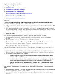 Pentru a putea inmatricula societatea, sunt necesare urmatoarele. Etapele Necesare Infiintarii Unei Firme