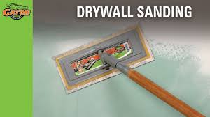 Manual sanders are ideal for small sanding jobs. Drywall Sanding Youtube