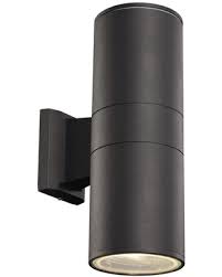 New Savings On Bel Air Lighting 2 Light Black Outdoor Integrated Wall Lantern Sconce Cylinder