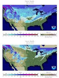 Check Out The Difference In Snow Cover Between End Of The Year 2012 Vs 2011 Great News For The Ski Resorts Anywhere In Weather Science Winter Storm Geophysics